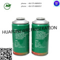 China Auto Verwendung 300g Dose Verpackung HFC-R134a Verwendung für Auto nicht nachfüllbar Zylinder 340g Säure 0,1 PPM für Indonesien